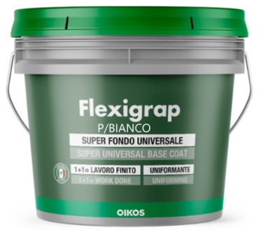 Грунтовка Oikos FLEXIGRAP P/BIANCO 1 л, белый