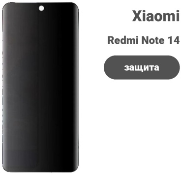 Пленка для Xiaomi Redmi Note 14 Pro+ 5G пленка черный