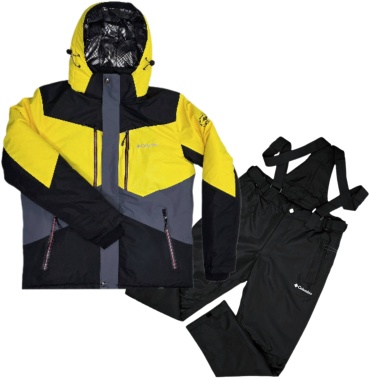 Sport Columbia0004 черный, желтый 54