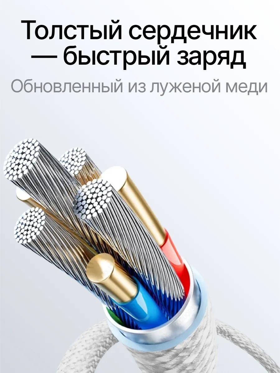 Кабель LARKO USB TypeC ( ) 1 LARKO CPW 02 — фото 7