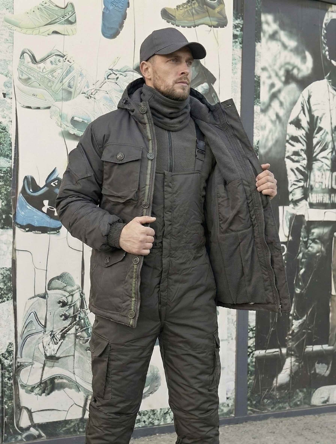 Спецодежда для мужчин EP05 tactical Wear серый