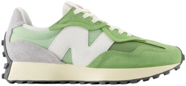 Кроссовки New Balance 327 белый, зеленый