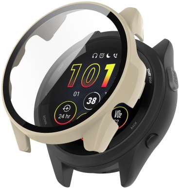 Чехол BOGEMA для Garmin Forerunner 255 бежевый