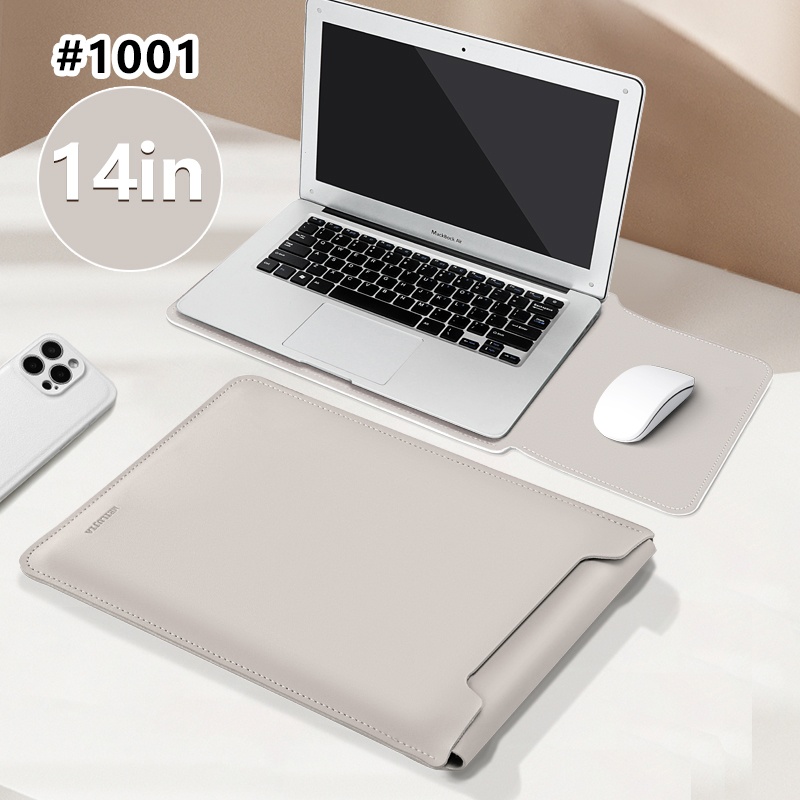Чехол DNB-1001 до 14" светло-серый