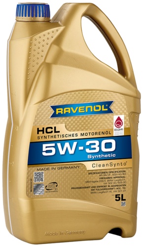Синтетическое RAVENOL HCL 5W-30 5 л