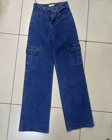 Джинсы прямые Ameliya wear синий