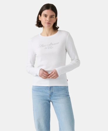 Лонгслив Levis белый