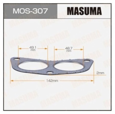 MASUMA прокладка глушителя MOS-307