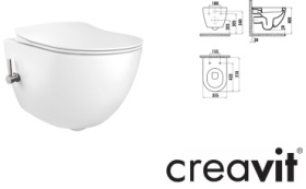 Creavit унитаз FE322-34CB00E-0002, санфарфор