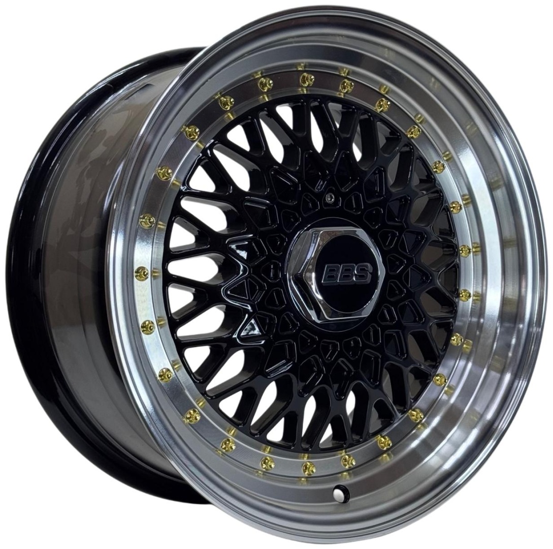 Wheels 155170DD 7x15/4x100 D73.1 ET22 4 диска черный, хром
