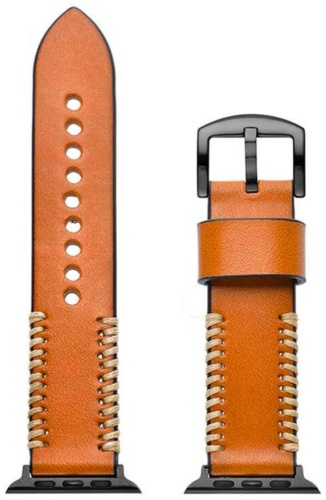 Ремешок S&M для Apple Watch Series 6, Watch Series 7, Watch Series 8, Watch SE, Watch SE 2nd Gen коричневый