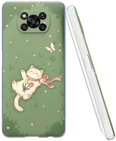 Чехол Mcover для POCO POCO X3/X3 Pro рисунок