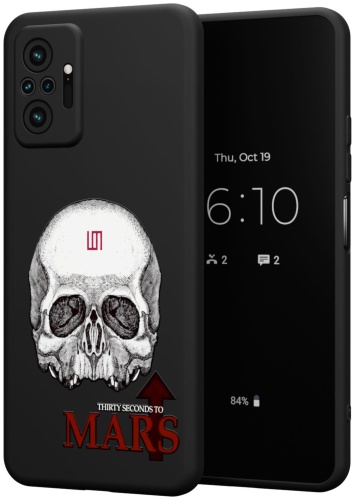 Чехол Mcover для Xiaomi Redmi Note 10 Pro рисунок