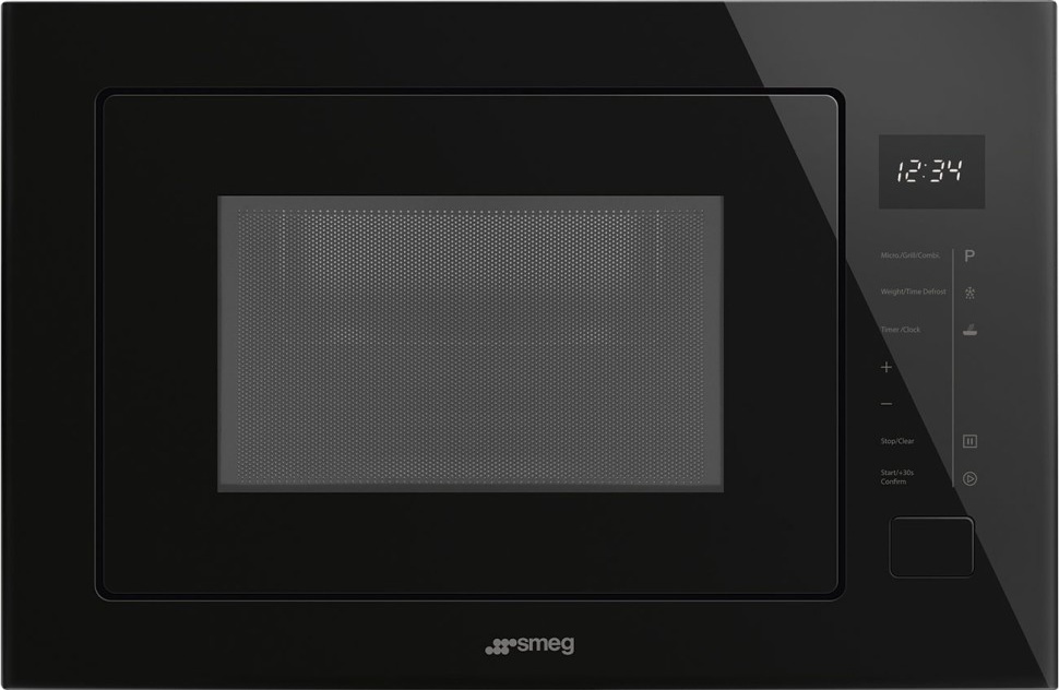 Микроволновая печь Smeg FMI025B3 черный