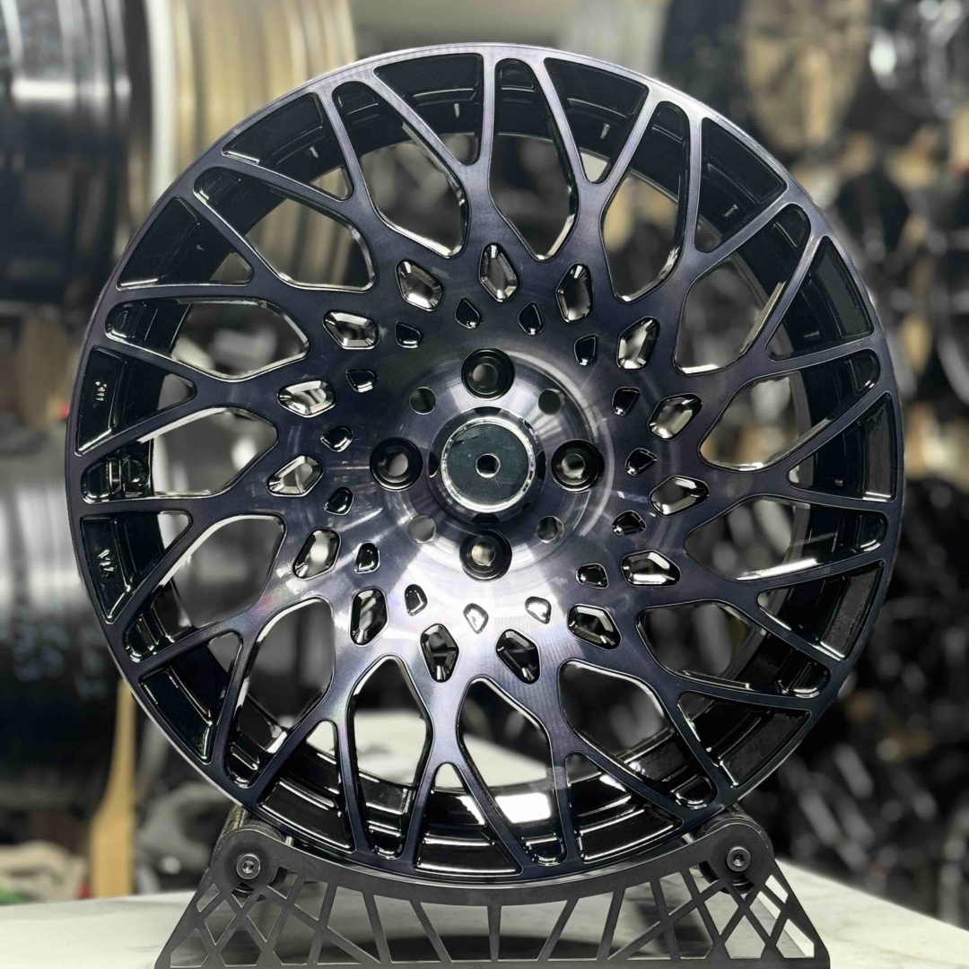 HRE 9511 7x16/4x98 D58.6 ET33 4 диска черный, синий