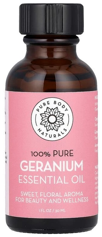 Pure Body Naturals эфирное масло герань 30 мл