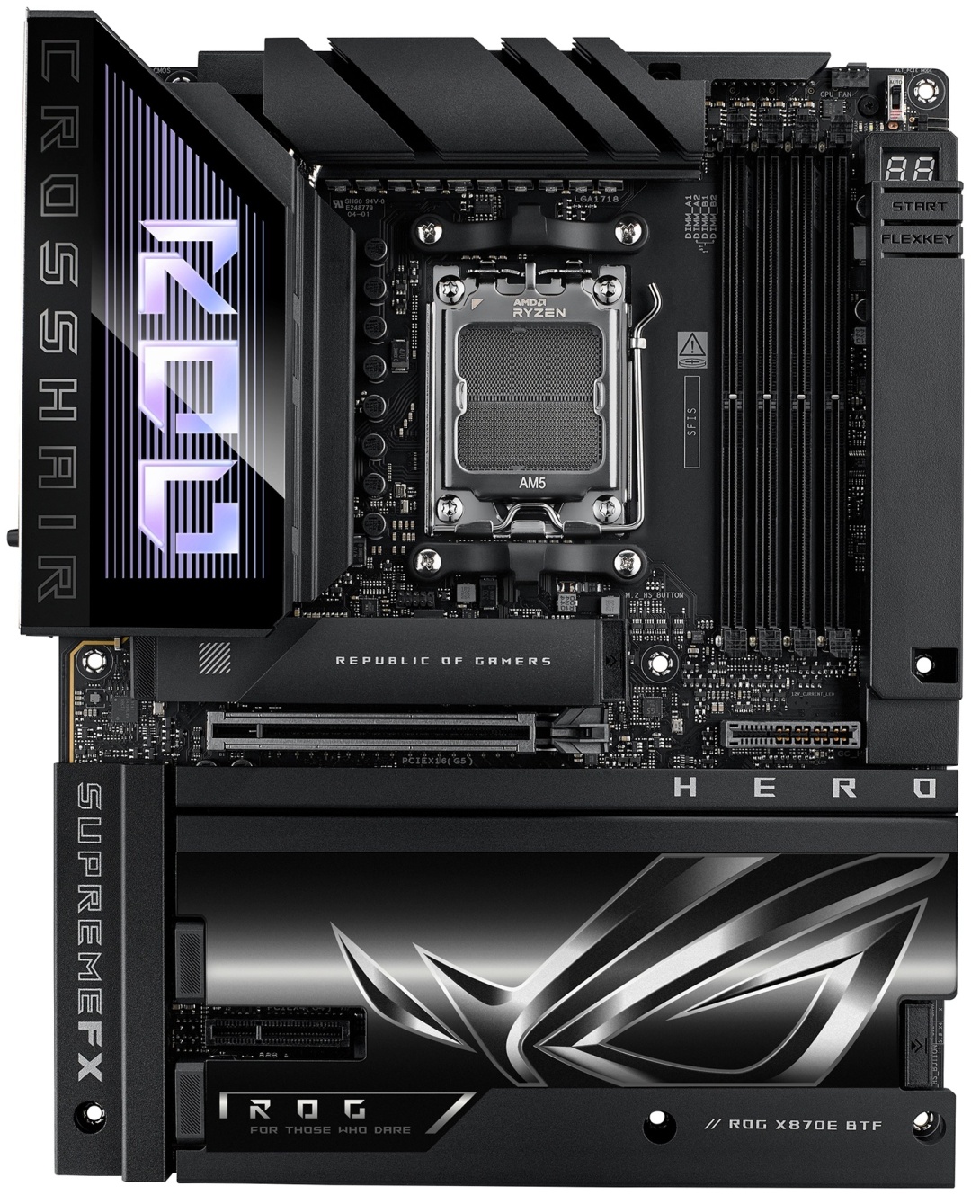 Материнская плата ASUS ROG Crosshair X870E Hero BTF (90MB1MX0-M0EAY0)