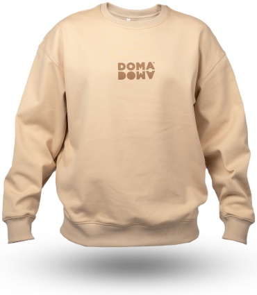Свитшот Doma Doma бежевый, песочный