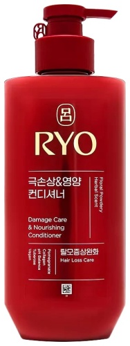 Ryo кондиционер Damage Care & Nourishing Conditioner Питательный Кондиционер для Поврежденных Волос 480ml 480 мл