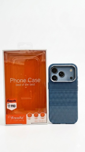 Чехол FreeAir для Apple 17 Pro синий