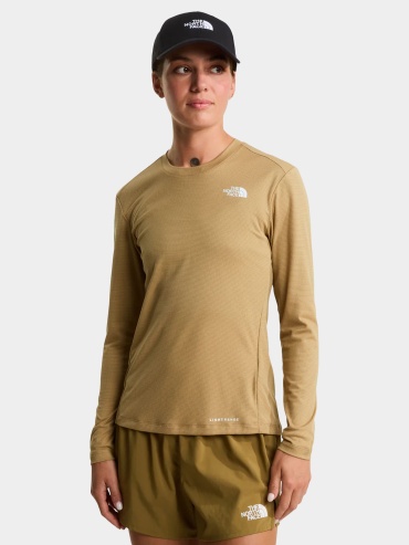 Лонгслив The North Face темно-бежевый