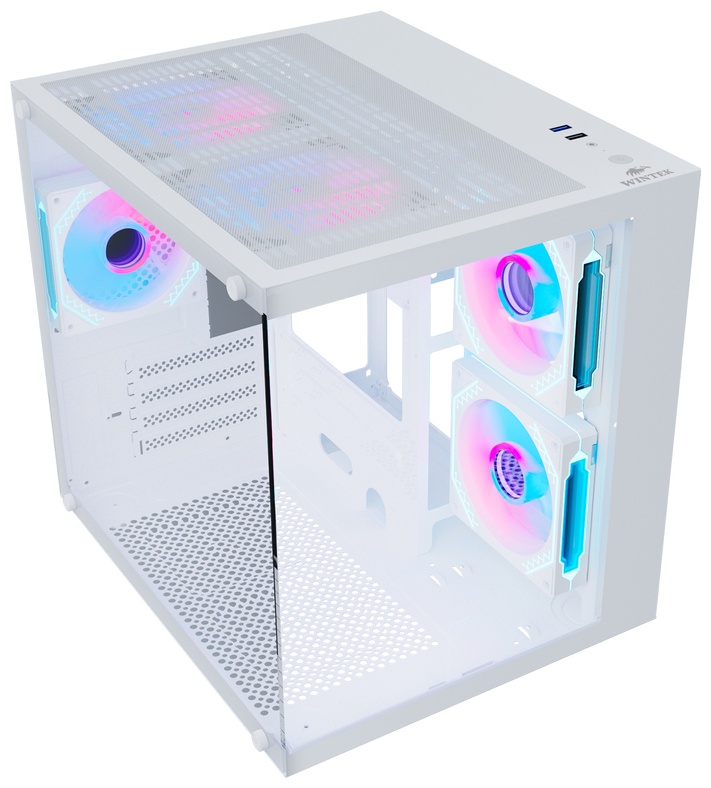 Корпус Wintek H101-W TG белый