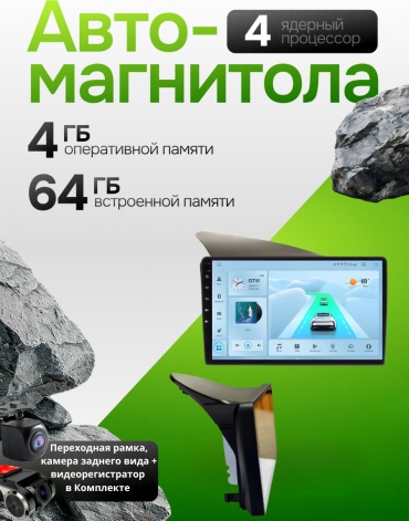 JSD 4CORE 1.5ГГц BMW 3-series M3/E36 1990-2000+4Gb+64Gb+камера заднего вида и видеорегистартор в штатное место BMW