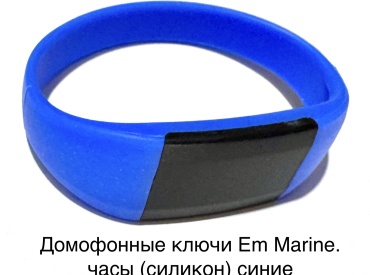 Ключ для домофона Em Marin, синий, 1 шт.