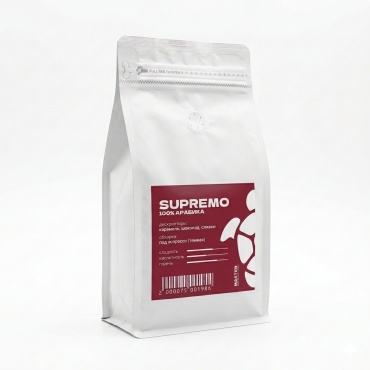 Кофе Master Coffee Supremo Arabica зерновой 500 г