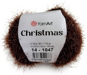 Клубок YarnArt Christmas 14 Коричневый 142 м 50 г