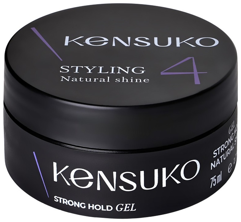 Kensuko Create Natural Shine №4 гель сильная фиксация 75 мл