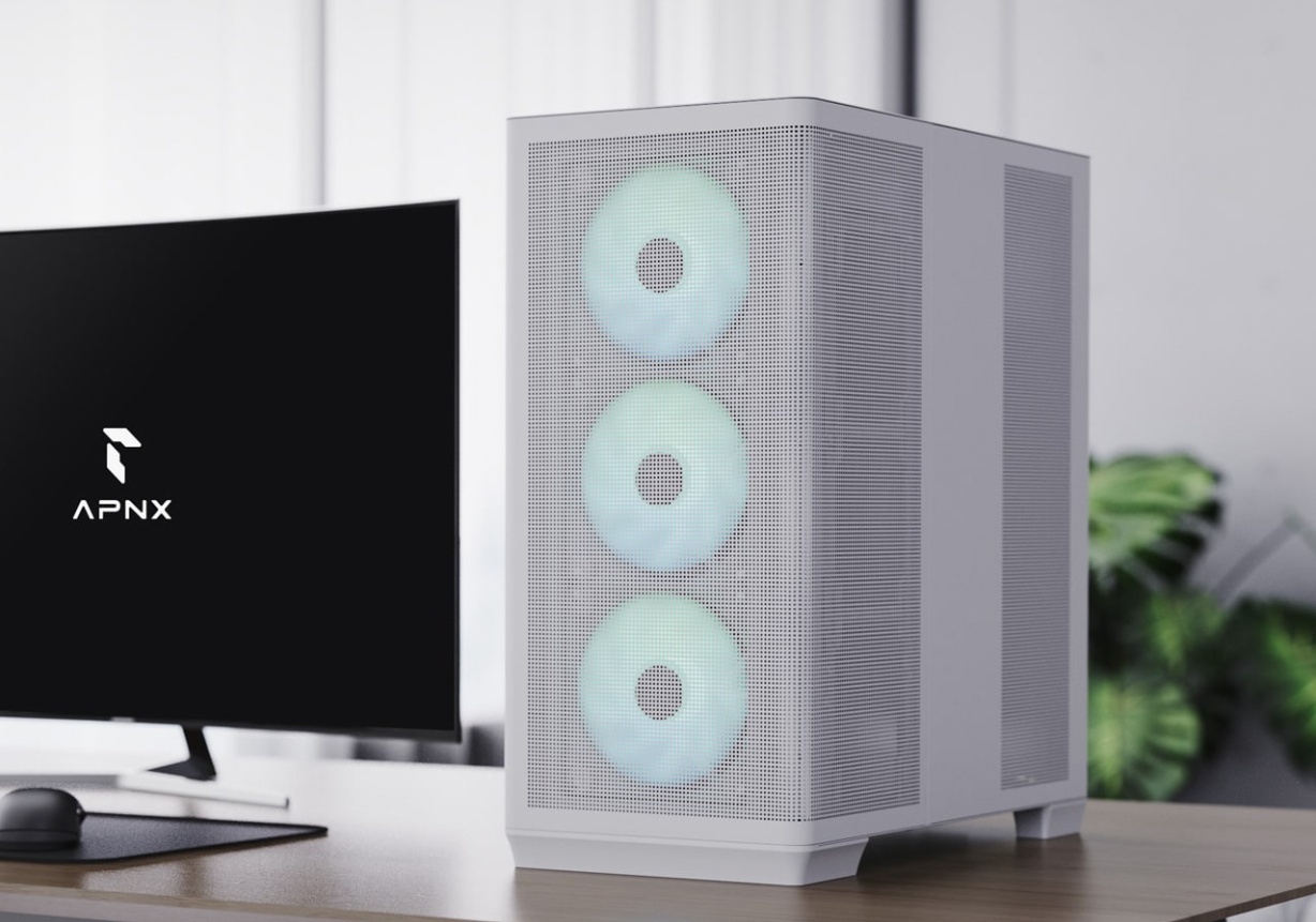 Корпус AeroCool APNX C1 WH белый