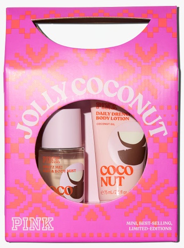 Victoria’s Secret Jolly Coconut Body Care Gift Set набор для тела для женщин