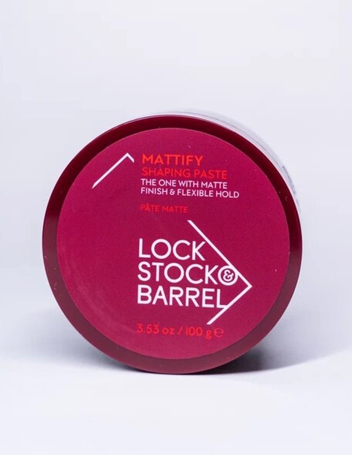 Lock Stock&Barrel Mattify Shaping матовая паста средняя фиксация 100 г