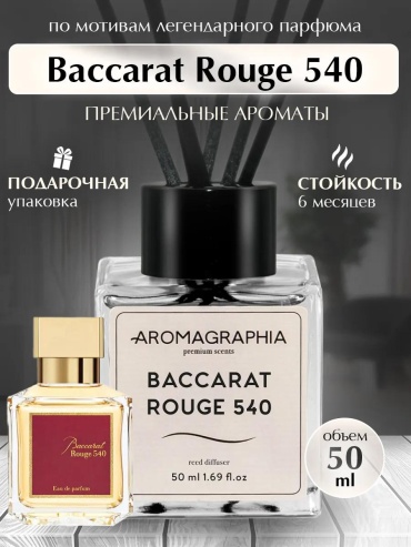 Диффузор с палочками амбровый аромат 50 мл