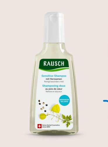 Rausch sensitive shampoo with heartseed шампунь 200 мл