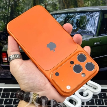Чехол для Apple iPhone 16 Pro Max оранжевый
