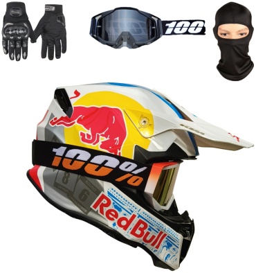 KTM Red Bull белый, рисунок 2XL