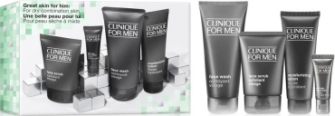Clinique Great Skin Dry Combination набор по уходу за лицом для мужчин