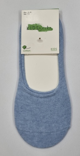 Следки KIDS SOCKS 8484 1 пара голубой 31-33