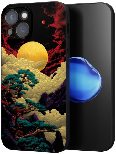 Чехол Mcover для Apple iPhone 15 рисунок