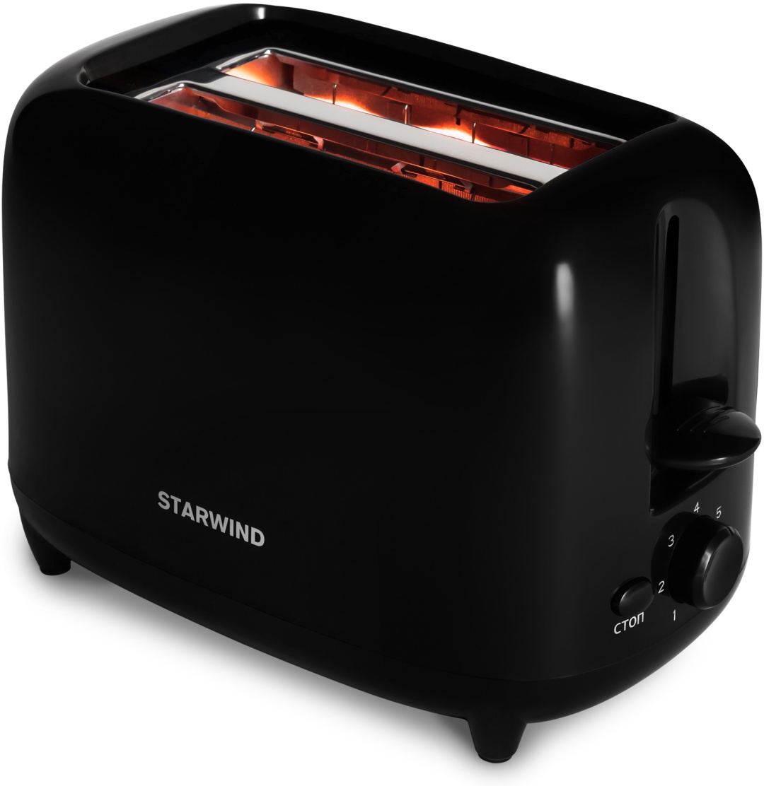 Тостер Starwind ST7002 черный
