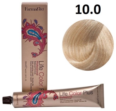 FarmaVita Life Color Plus 10.0 очень светлый натуральный блондин крем-краска 100 мл