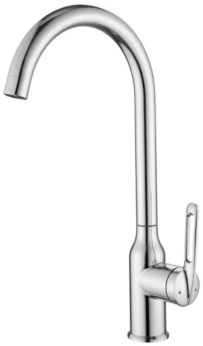 Смеситель для кухни Haiba HB70825, латунь, цвет хром