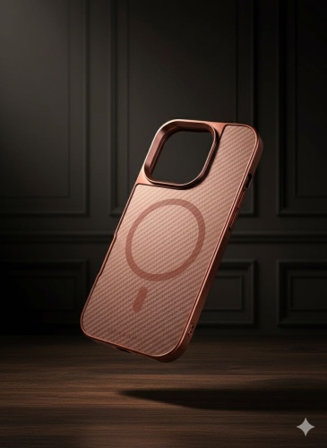 Чехол PULOKA для Apple iPhone 16 Pro розовый