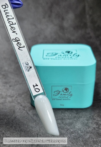 Family nails гель Builder gel №10 50 мл