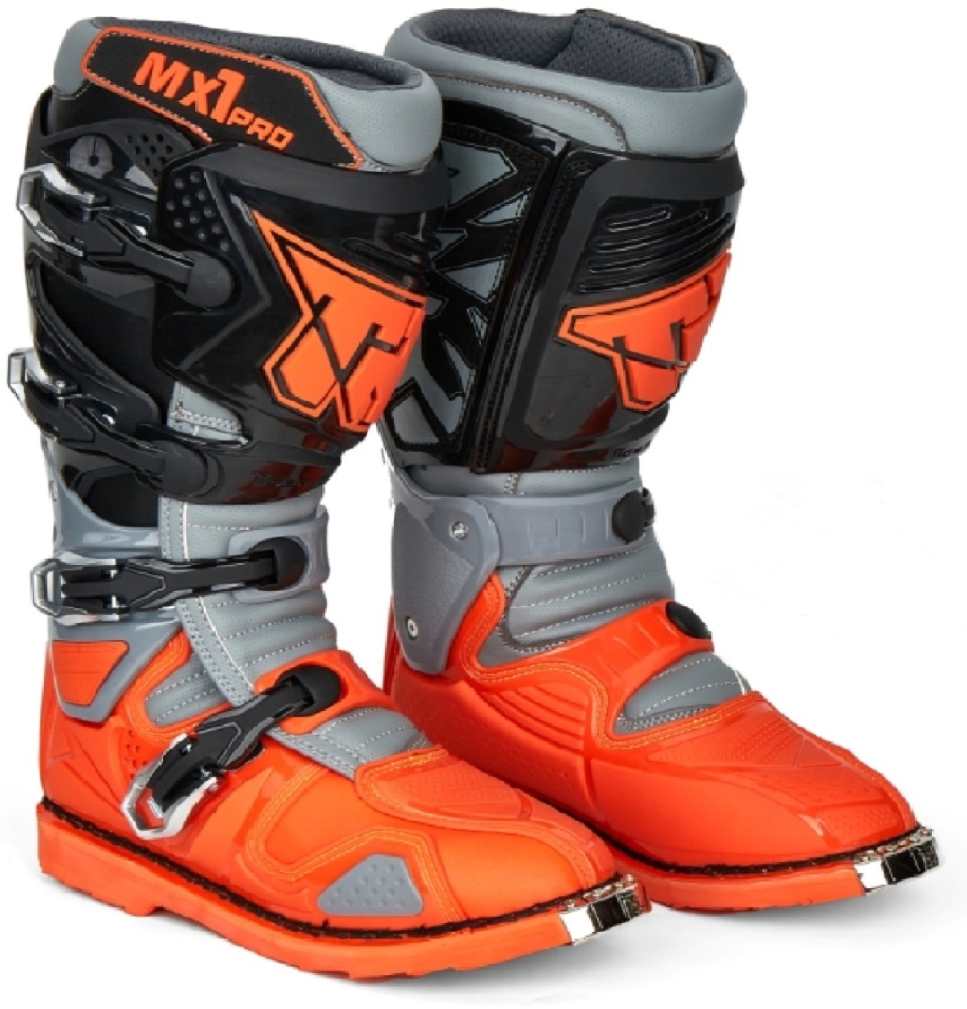 Мотообувь Tiger MX 1 Pro оранжевый RU 44