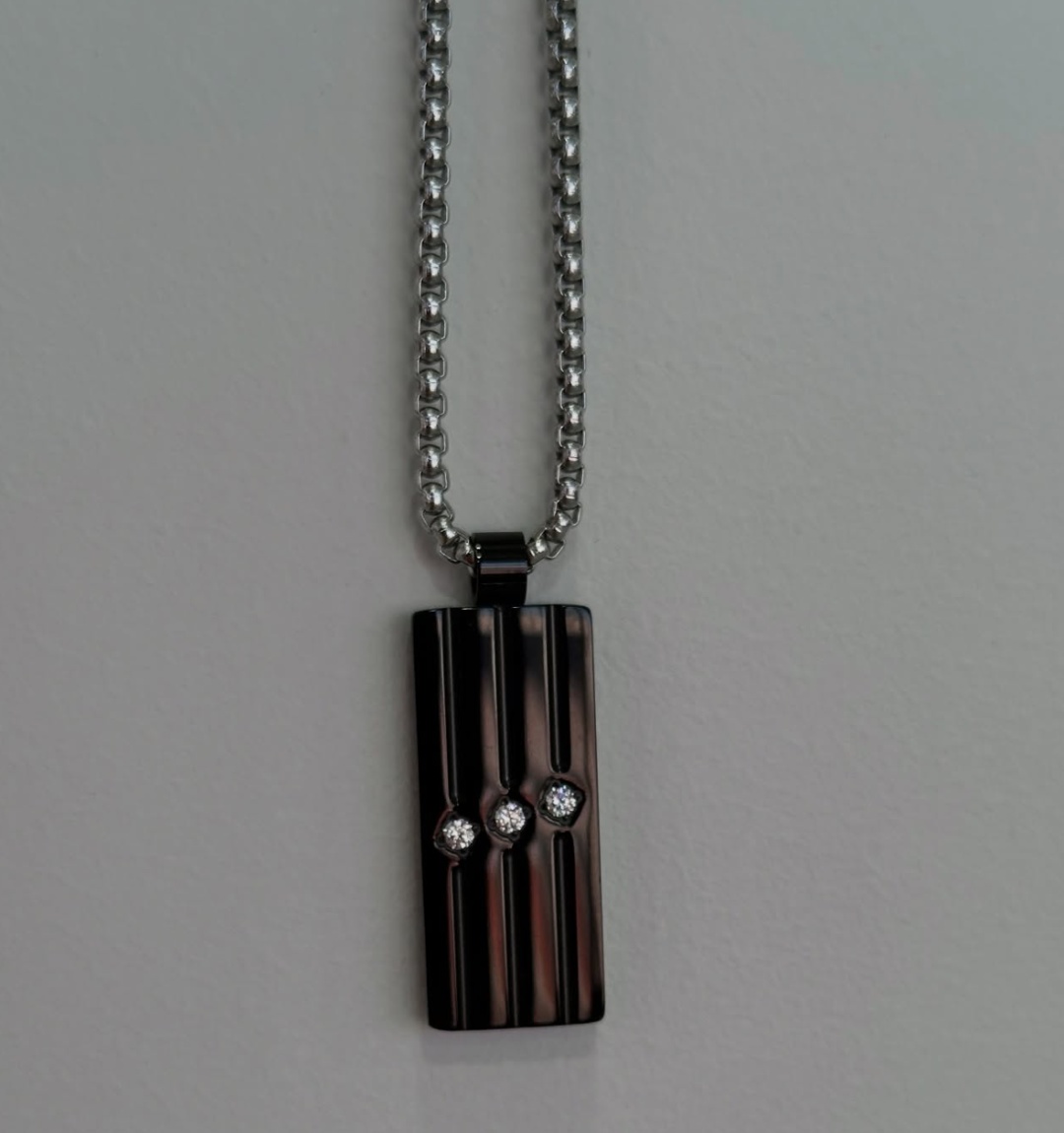 CREO jewelry длина 60 см медицинская сталь, цирконий