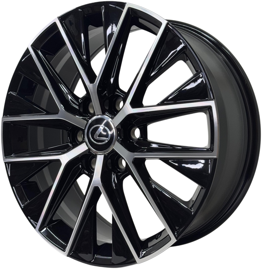Yixing 3219WW 8x20/6x139.7 D95.1 ET55 4 диска черный, хром