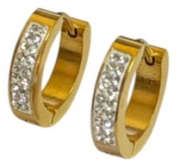 Серьги Angelica Fashion бижутерный сплав, стразы